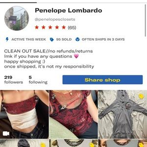 Cheaper shipping on my depop!